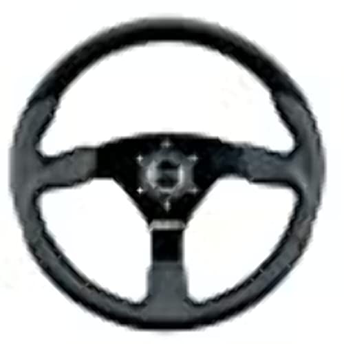 Sparco L505 Steering Wheel - 350mm (13.78 inches) - Black Leather with Perforated Leather- Part # 015TL522TUV