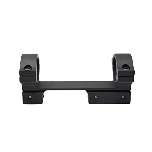 Bkl 261 4" Long Unitized Dovetail Scope Mount - 0.074" High - For 1" Scope Tubes - Fits 3/8" Or 11Mm Dovetails - Matte Black #TOP2