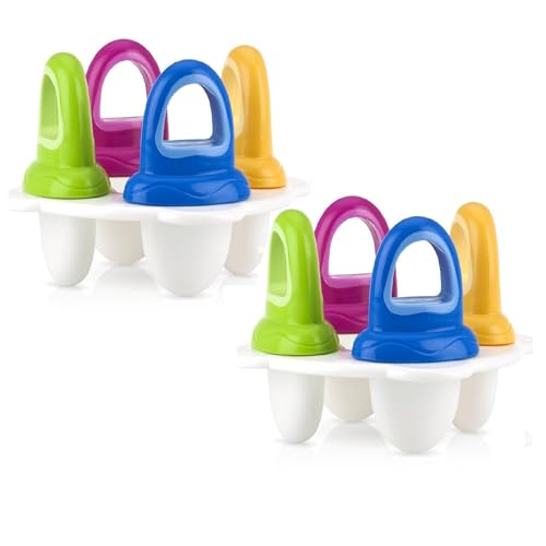 Image of Nuby Garden Fresh Fruitsicle Frozen Pop Tray, Pack of 2