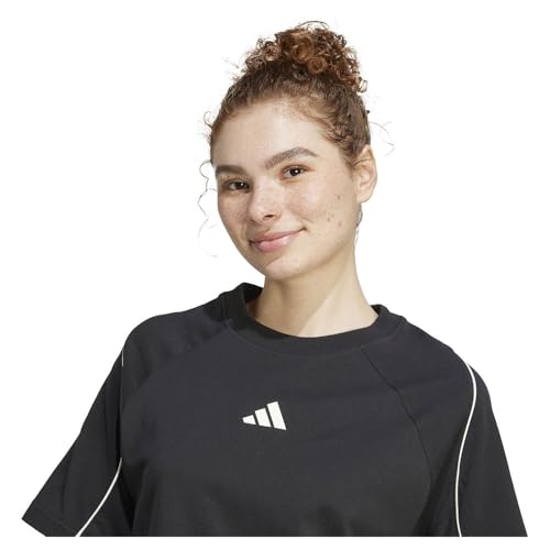 adidas Stadium 3 Stripes Short Sleeve T-Shirt L