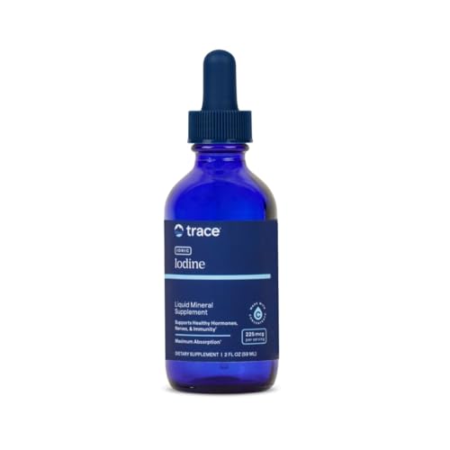Trace Minerals Ionic Iodine 225 mcg Gel Supplement 2 fl oz