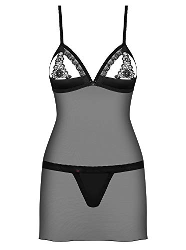 Chemise Robe Femme Obsessive en tissu soyeux de qualité supérieure pour soirée chic