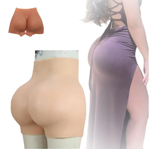 Culotte fausses fesses silicone et hanches taille haute gainante XXL