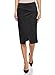 Produktbild oodji Ultra Damen Jerseyrock in Asymmetrischem Schnitt, Schwarz, DE 36 / EU 38 / S