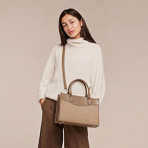 Image of Exotic Chic Edition Urban Luxe Hand & Sling Bag for Women | Stylish PU Leather Tote with Spacious Compartments & Detachable Strap