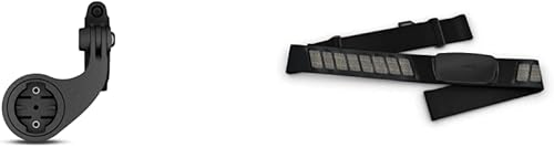 Miniatura 1 de Garmin 010-12563-02 Soporte para bicicleta de montaña Edge y monitor de frecuencia cardíaca dual 010-12883-00 HRM, negro
