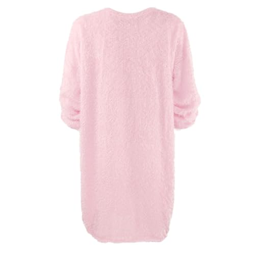 Robe pull col rond idéale pour le bureau ou un café