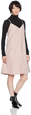 Amazon Co Jp イマージュ Image イマージュ フェイクスエードキャミワンピース Rw 4711 138 ピンクベージュ 9 服 ファッション小物