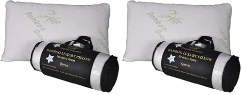 Royalty Comfort Oreiller en Bambou Queen, Herzberg HG5076BM