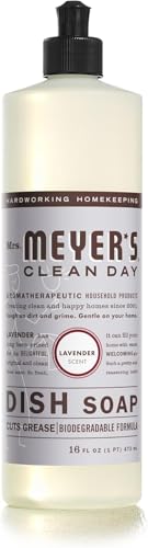 Image of MRS. MEYER'S CLEAN DAY Dish Soap, Lavender, 16 fl oz