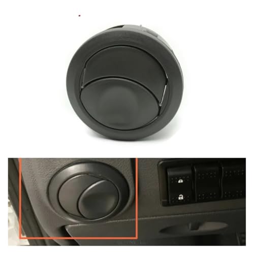 Rejilla de ventilación redonda compatible con panel Iveco 2018 2