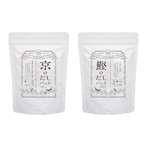 [きょうのおだし]お試し2種類 京と鰹のだしパック