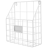 Delicado estante para libros: el diseño elegante y minimalista realza el atractivo estético de su sala de estar, agregando un toque de elegancia moderna, organizador para colgar en la pared con soporte para revistas