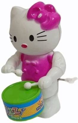PRIMEFAIR Dancing Action Key Operated Musical Toys for Kids Boy and Baby Girls Musical Drummer Toys Multi Color (Kitty) (B0C3W3GV2H) Amazon Price History, Amazon Price Tracker