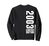 compleanno design edizione limitata e annata 2003 felpa