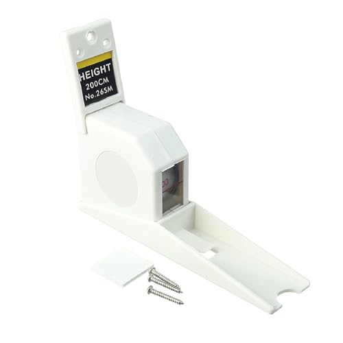 Metro de altura blanco para pared 200 cm miniatura 1