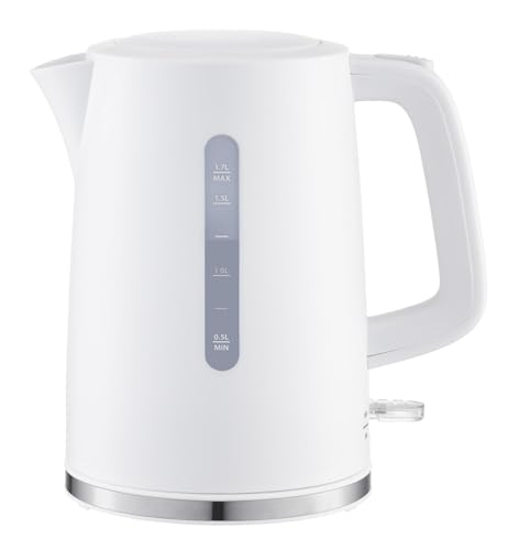 Hervidor eléctrico 1.7 L blanco con apagado automático miniatura 2
