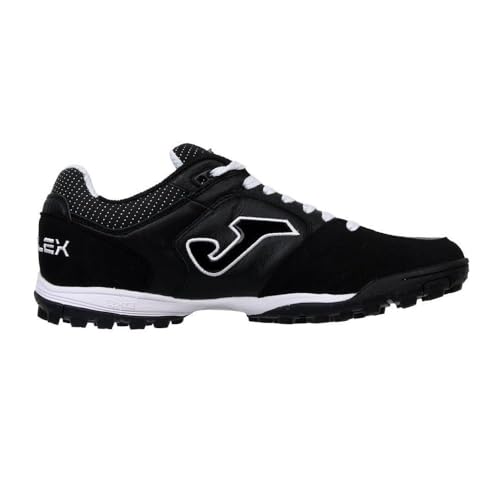 Joma Top Flex Adult Turf Soccer Shoes - Black-White, Size 11 USA