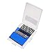 PartyKindom 2sets Utility Knife Blades Deburring Chamfer Tool Stainless Steel Trimmer Perfect for Industrial DIY Projects 10pcs*2