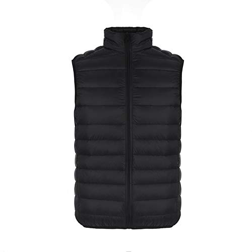 TieNew Chalecos Exteriores - Hombre Chaqueta de Pluma - Planicie Ligero Cálido...
