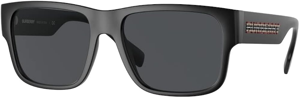 BURBERRY Knight BE4358 - Gafas de sol cuadradas para hombre + paquete con kit de gafas de cortesía de diseñador iWear