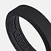 The Ridge 6mm Silicone Wedding Band for Men - Silicone Ring for Men, Beveled Edge Dual Band Design, Mens Rubber Wedding Ring (Size 12, Royal Black)