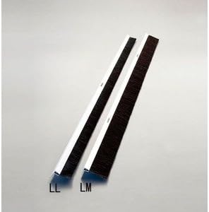 エスコ ５０ｍｍｘ１．０ｍシールブラシ（ＰＰ／黒） EA979LL-100B