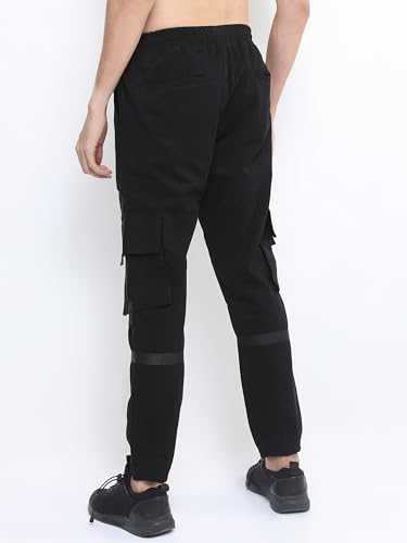 Image of Ketch Men's Mid Rise Regular Fit Jogger Trouser