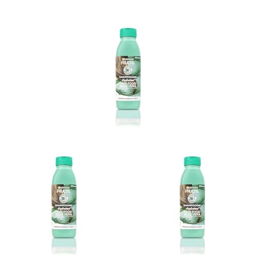 FRUCTIS HAIRFOOD SHAMPOOING ALOE 350ML (Lot de 3)