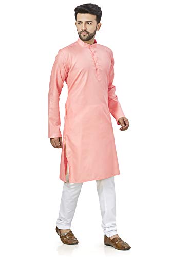 Image of BE ACTIVE Linen Blend Solid Pattern Trendy Comfortable Stylish Full Sleeve Kurta Men's Ethnic Wear
