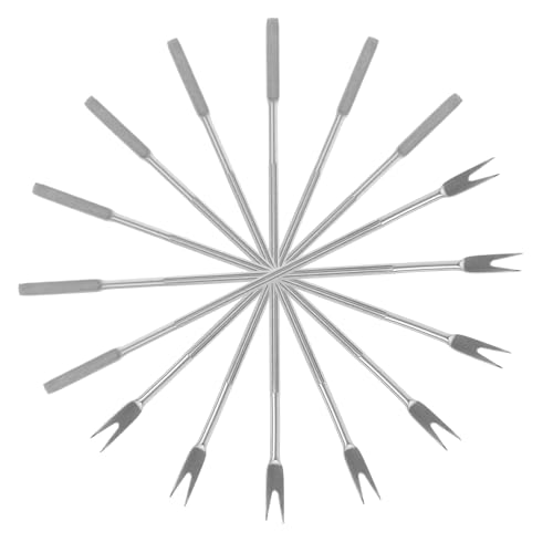 COLLBATH Edelstahl Meeresfrüchtegabeln Mehrzweck-krabbengabeln Für Austern Schalentiere Langlebig Und Praktisch Für Zubereitung Und Verzehr