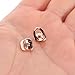 Women Hip Hop Tooth Jewelry Single Cap Fashion Rose Gold Tooth Cap Metal Gold Grills for Woman