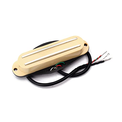 ibasenice デュアルコイルピックアップ ギター配線キット トレモロスプリング エレキギターのピックアップ 交換用ピックアップ 4ワイヤーハムバッカー ギターハムバッカー ギターピックアップ