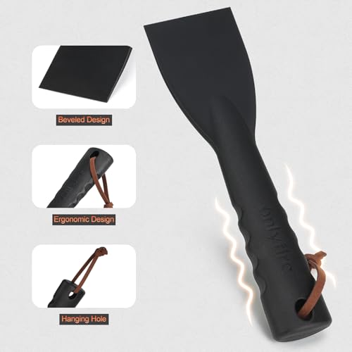 Kit de limpieza para parrilla onlyfire con cepillo y espátula miniatura 3