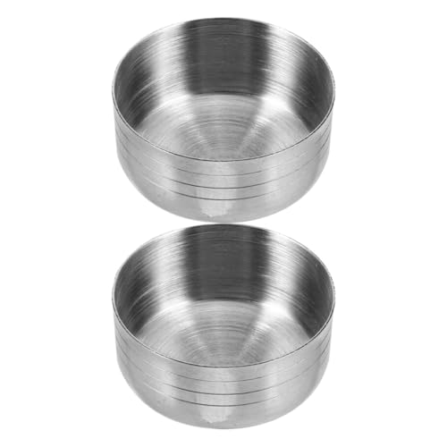 TINEASUR Tapas de Acero Inoxidable para Coctelera 550 Ml, Set de 2 Piezas, Tapa Antisalpicaduras para Vaso Mezclador, Accesorio Reutilizable para Bar y Uso Doméstico
