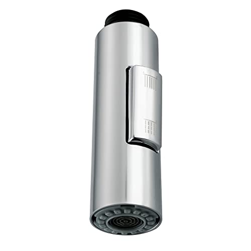 PULL Down kitchen faucet head G1/2 male or 13/16inch 2 Functions kitchen faucet head Replacement Parts kitchen faucet sprayer head replacement Compatible for kraus/Giagni facuet brands Chrome