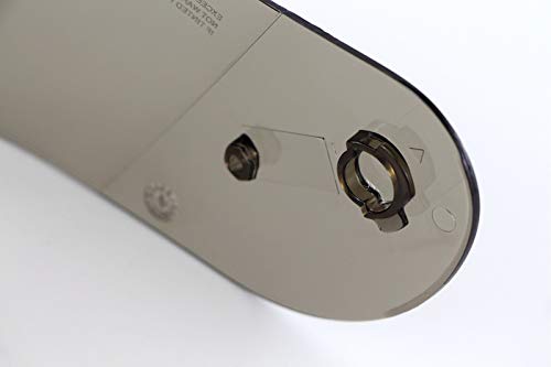 ZEROYAA Motorcycle Helmet Shield Lens Open Face Motorcycle Helmet Visor for HJC CL-16 CL-17 CL-ST CL-SP CS-R1 CS Lens Transparent Color