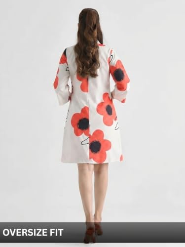 Image of Leriya Fashion Mini Dress for Women | One Piece Dresses for Womens |Mini Dresses Rayon for Women Stylish |Summer Casual Outfit Wear Events, Date & Evening Look |Tunic Shirts for Women