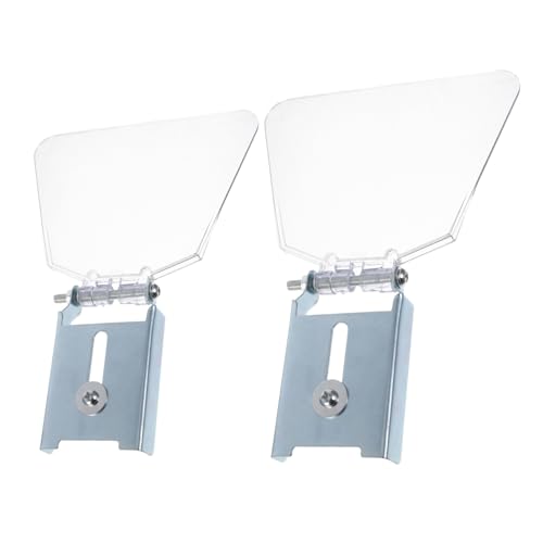 Healvian Protectores Oculares Transparentes para Amoladora de Banco Cubierta de Seguridad Grande Resistente a Salpicaduras Accesorios para Esmerilado Industrial 2 Unidades