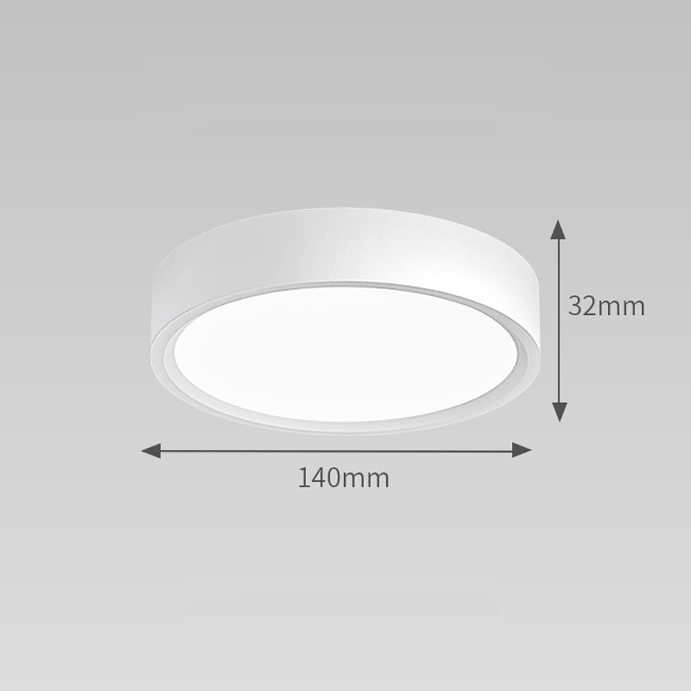 Zawieszenie LED 5,5 cala 24 W Disk LED Światła Nowoczesne Wnętrze Ultra-Cienkie Downlights Czarne wpuszczane Sufitowe Downlight okrągłe aluminiowe reflektory 6000 K Światło dzienne Nie Bądź