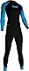 Cressi Women’s Karua Lady Monopiece Swimsuit 3/2mm Schwimmen Neoprenanzug, Schwarz/Turchese, M/3