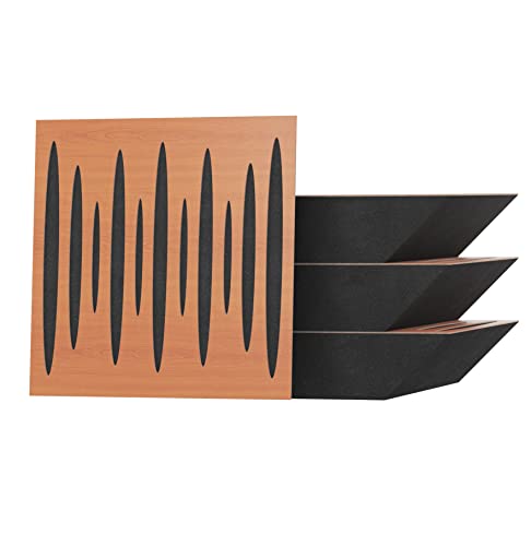 4‑Pack Pulse Corner Bass Trap (Cherry) 19.7″×19.7″×4