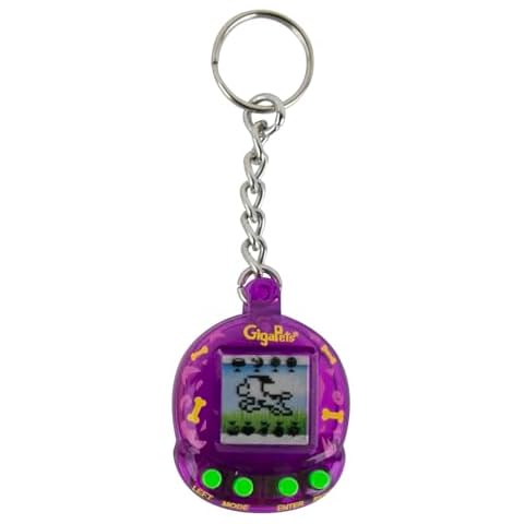 World's Smallest GigaPets, Virtual Pet for Kids Ages 5 and Up. Miniature CompuKitty and PixelPuppy Assortment, Take Care of a Interactive Pixel Pet. Each Sold Separately. Styles Selected at Random. Cover