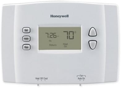Honeywell Home RTH221B1021 RTH221B Programmable Thermostat, Large, White