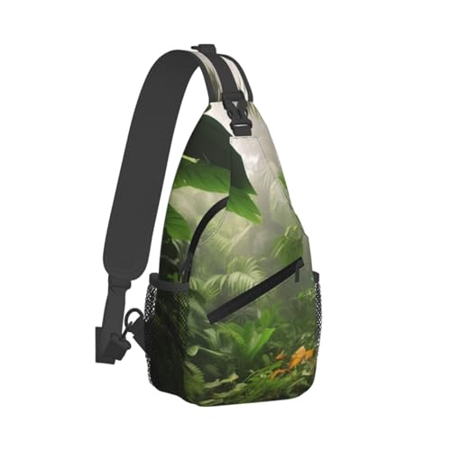 Bolso cruzado para hombre mochila de pecho tipo bandolera miniatura 2