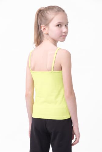 Image of Kurve Girl's Sleeveless Tank Top - Stretch Undershirts Cami Camisole, UV Protective Fabric, Rated UPF 50+ (Made in USA)