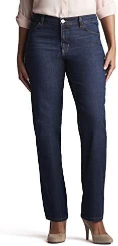 Lee Women's Relaxed Fit Straight Leg Jean, Verona, 16 Long