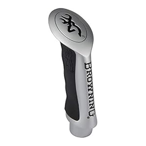 Browning Pistol Grip Gear Shift Knob for Cars and Trucks, for Automatic and Manual Shifter, Fits Most Vehicles.