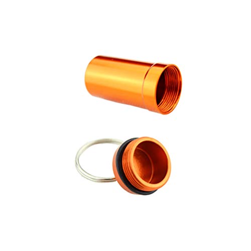 Lioobo 6 peças porta-comprimidos selados, porta-comprimidos para viagem, porta-comprimidos