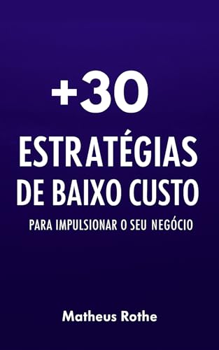 + 30 ESTRATÉGIAS DE BAIXO CUSTO: Para impulsionar o seu negócio